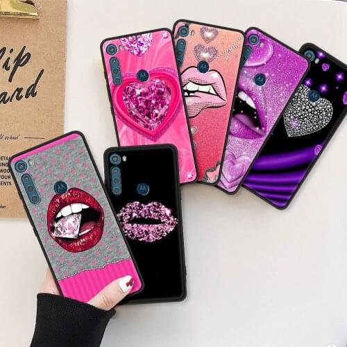 Smartphone Case for Motorola Moto G9 Play One Fusion Plus Soft Cover G8 Power Lite E6s Ultrathin Coque Crystal Cool Diamond