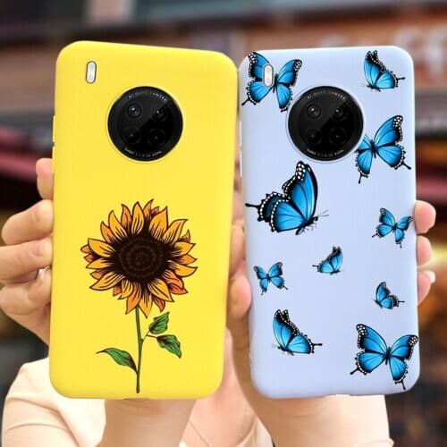 For Huawei Y9A Case HuaweiY9a 2020 Cover Luxury Silicone Soft TPU Back Cover For Huawei Y9A FRL-22 FRL-23 Y9 A Full Coque Fundas