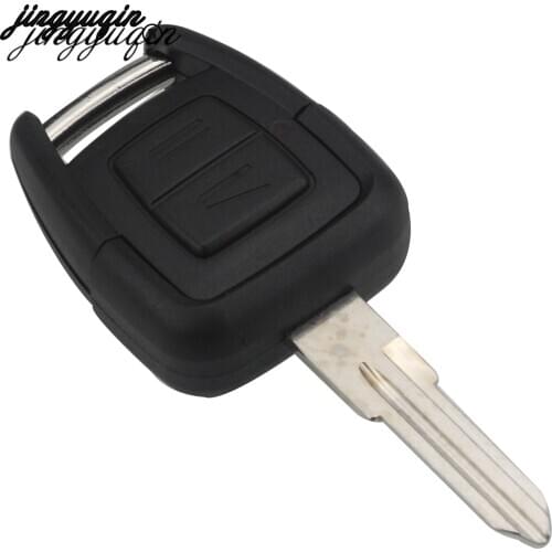 Jingyuqin 2/3 Buttons Car Key Shell FOB For Vauxhall Opel Astra H J g Zafira mokka Omega Vectra Zafira Omega HU46