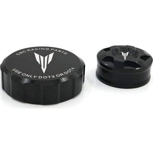 New Front Rear Brake Master Cylinder Fluid Reservoir Cover For Yamaha MT-09 MT-07 2021 MT07 MT09 Motorcycle Accessories Cap CNC