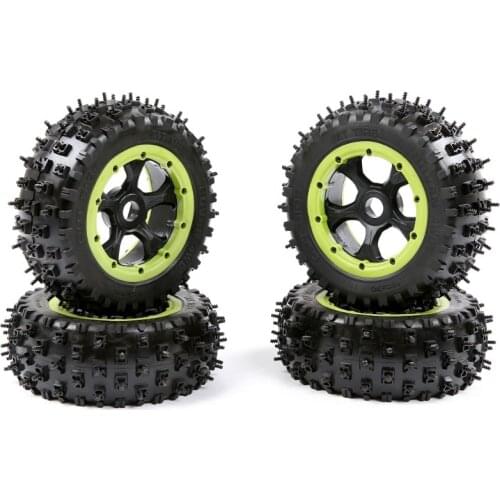 LOSI 5ive-T LT Big Nail Tyres and Wheels Big nail wheels and tires