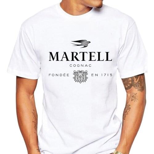 Martell Cognac Printed Mens T Shirt Male 2021 Summer Tshirt Harajuku Short Sleeve Unisex O Neck Cotton Casual T-shirt Tee Tops
