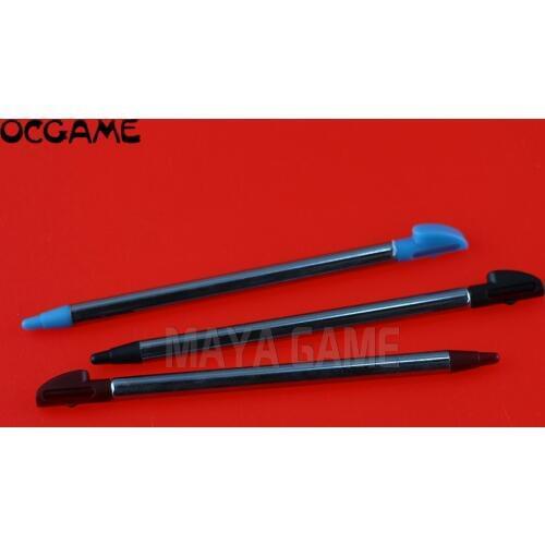 OCGAME Colors Metal Touch Screen Stylus Pen for Game Console For 3DS XL LL 3dsxl 3dsll Game Console 2pcs/lot