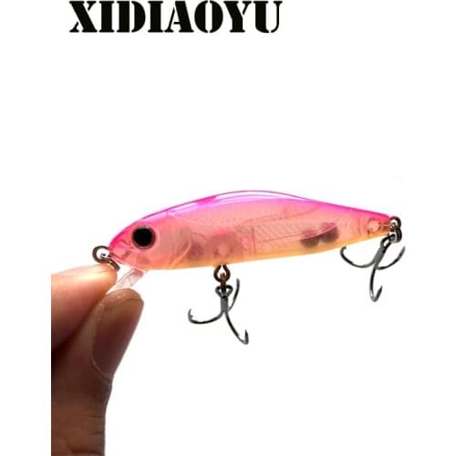 XIDIAOYU New Minnow 5g 58mm Submerged water minnow squid cockroach hard bait fake fishing bait