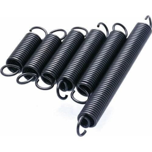 With Hooks Wire Diameter 1.5mm Steel Small Extension Spring,2Pcs Tension Spring,Outer Diameter 15mm Length 40-100mm