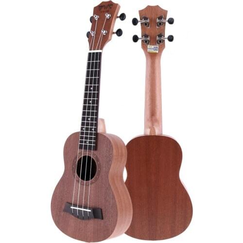 21 Inch Soprano Ukulele Sapele 15 Fret Four Strings Musical Instrument Guitar Accessories 21 Inch Ukulele