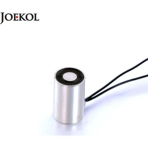 High quality JK08/20 DC 6V 12V 24V Solenoid Sucker Holding Electric Magnet Lifting 0.15KG Electromagnet Non-standard custom