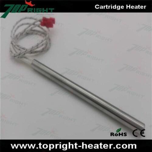 Dia.10x155mm 24v high performance electric cartridge heater for coffee matchine