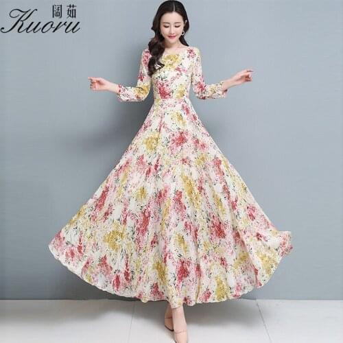 Yellow Chiffon Casual Long Sleeve Dress Women Autumn Blue Sukienka W Kwiaty Spring Vestiti Donna Eleganti Pink Vestido Bodycon