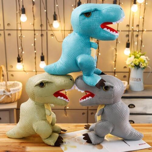 1pc 28cm Soft Lifelike Dinosaur Plush Toys Stuffed Animal Dragon Doll Simulation Toys for Children Peluche Cute Kids Baby Gift