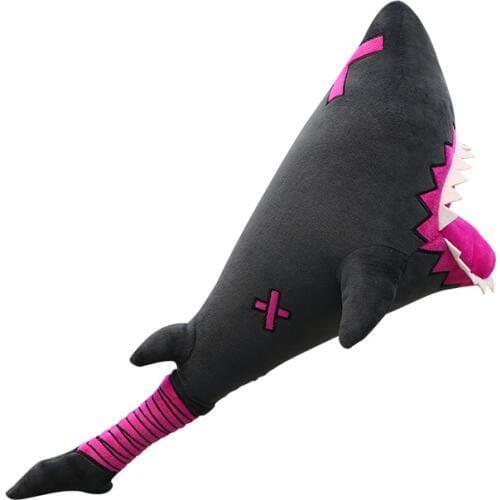 55cm Game Identity V Shark Plush Toys Soft Animal Shark Stick Stuffed Toys for Kids Boys Birthday Gift