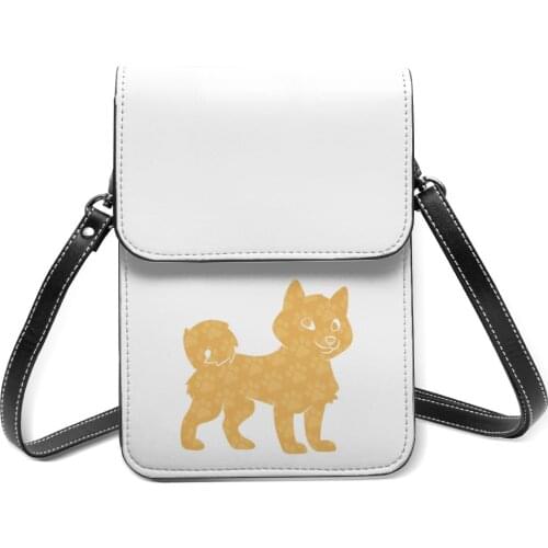 Akita Inu Shoulder Bag Bulk Funny Mobile Phone Bag Leather Business Woman Bags