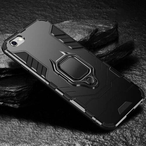 For Samsung Galaxy A42 A20 FE M51 M31S M01 A01 Core S10 S9 S8 Plus Note 10 9 8 Case Iron Man Finger Ring Armor Holder Stand Case