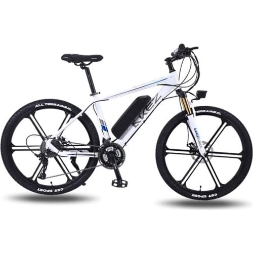 Adult Electric Bicycle Snow Two Wheeled Electric Bicycles 26'' 350W 36V Electric City Bike With Disc Brake/Shock Absorber