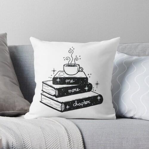 One more chapter Throw Pillow Cushion Cover Polyester throw pillows case on sofa home living room car seat decor 45x45cm