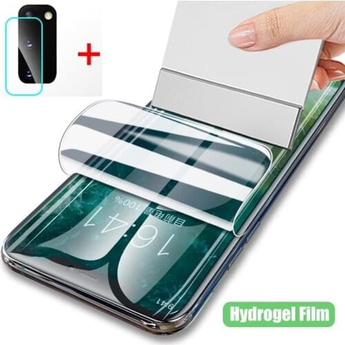 2 In 1 Hydrogel Film glass For Samsung Galaxy S20 ultra S20 Plus Camera Lens Film Screen Protector Glass