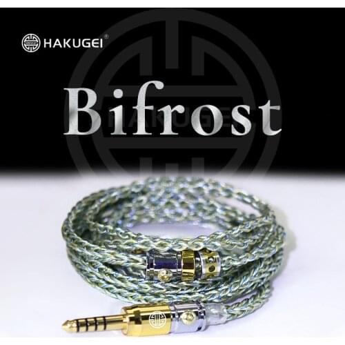 HAKUGEI Bifrost.Graphene Ternary Hybrid Earphone Cable 4.4 3.5 2.5 0.78 MMCX