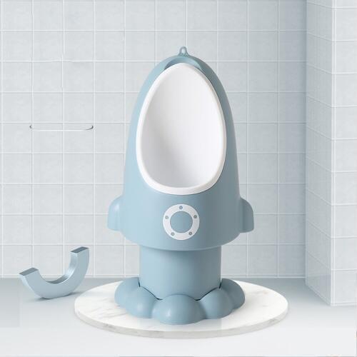 Fashion Baby Urinal Toilet Training Rocket Shape Vertical Wall-Mounted Pee Convenient Cute Boys Urinal Standing Toilet Boy