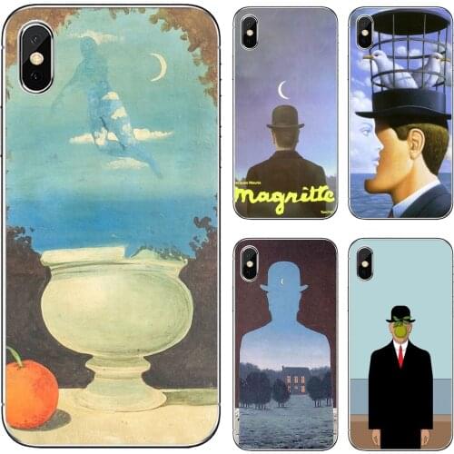 Rene-Magritte For Samsung Galaxy J5 J6 J7 J8 J1 J2 J3 J4 Plus 2018 Prime 2015 2016 2017 Soft Case
