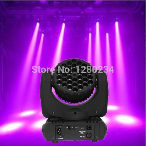 6pcs/lot cheap stage light 36pcs*3W RGBW led mini moving head beam wash dj lights for bar dmx512 lighting control