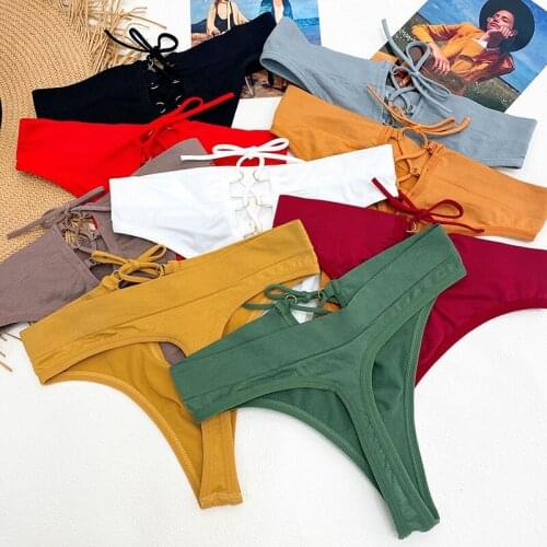 New Womens Underwear Sexy Panties Seamless Lingerie Cotton Thong Mid-waist G-String T-back Brief Temptation Hollow Out MTTX