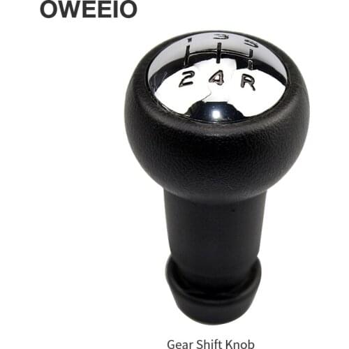 OWEEIO Gear Shift Knob Stick Aluminum Manual Transmission Gearstick Lever Shifter Knob For PEUGEOT 307 Citroen Shift Handball