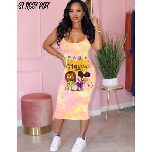 STREET PAT Summer Dresses With Print