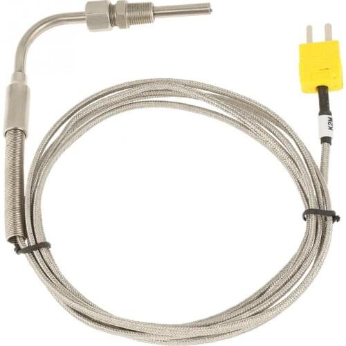 0-1250 degree K Type EGT Thermocouple for Exhaust Gas Temp Probe with Exposed Tip & Connector Mini K Type Connector