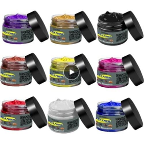 50g Leather Repair Gel Advanced Leather Color Skin Skin Repair Car Seat Household Leather Finish Color Repair Cream Home Sets