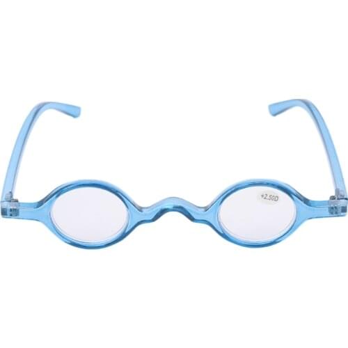 Vintage Small Round Oval Frame Reading Glasses Presbyopia Eyeglasses +1.5~+3.5 85LB