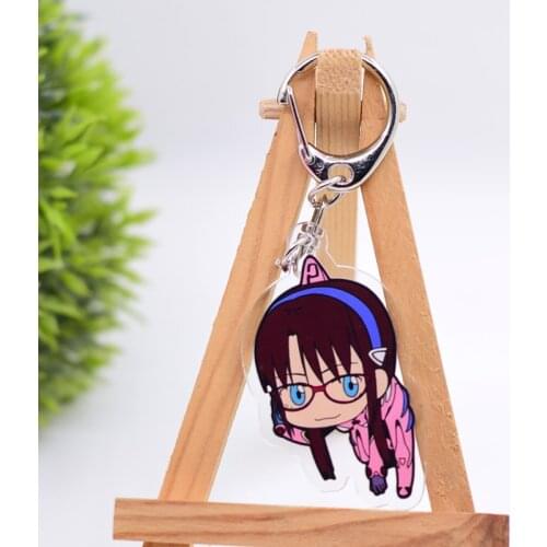 WL0929 EVA Keychain Acrylic Cartoon Keyring Accessories