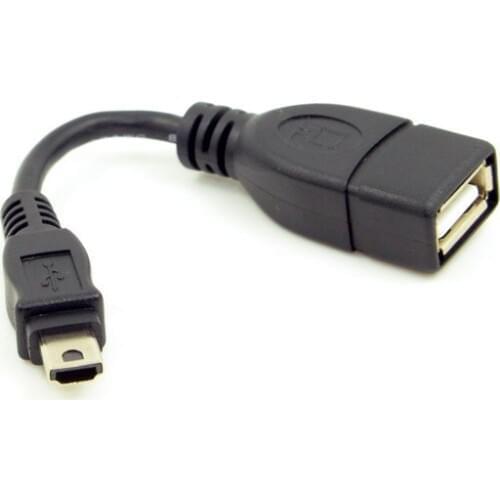 Xiwai VMC-UAM1 USB 2.0 OTG Cable Mini A Type Male to USB Female Host for Sony Handycam & PDA & Phone