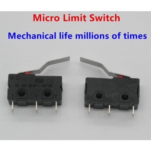10PCS Limit Switch 3pin N/O N/C 5A250VAC MICROSWITCH KW11-14 Mini Micro Switch Original sales