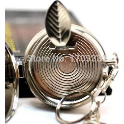 2015 New Pocket Stainless Steel Portable Round Cigarette Ashtray With Keychain 200pcs DHL Fedex Free shipping