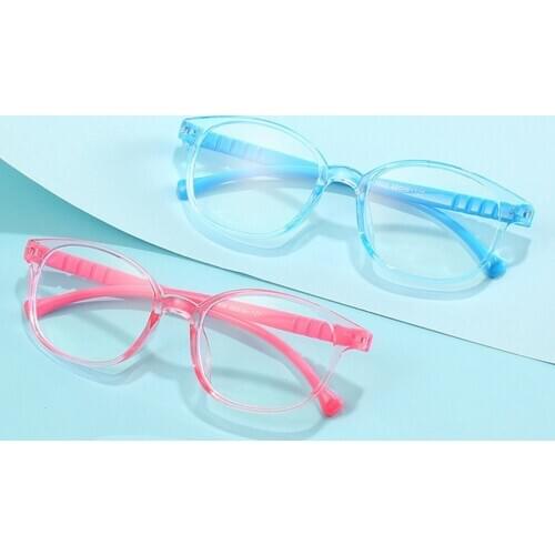 2020 New Childrens Colorful Carton Shape Frame Design Polarized Sunglasses Silica Veiligheid Anti Vallen Druk