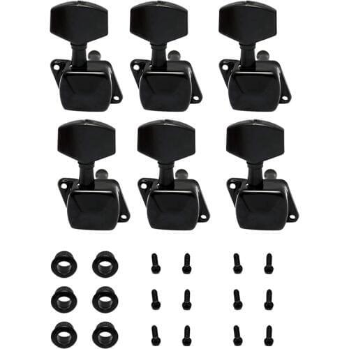 6Pcs String Tuning Pegs Machine Heads Tuners Right Hand Electric Acoustic Guitar Parts Replacement
