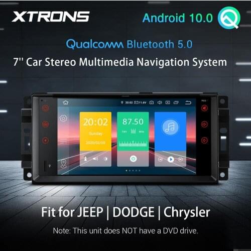 7"Android 10 Car Radio GPS Navigation multimedia for JEEP Patriot Liberty Wrangler Compass for DODGE for Chrysler NO DVD Player