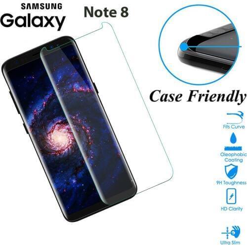 9D Protective Glass On For Samsung Galaxy Note 8 Screen Protector Tempered Glass on sumsung Galax note 8 Glass