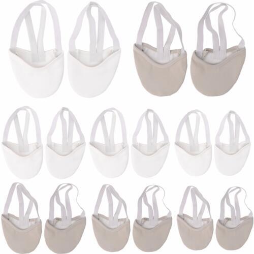 Half Shoes Sole Ballet Dance Shoes Rhythmic Gymnastics Elastic Cord Slippers