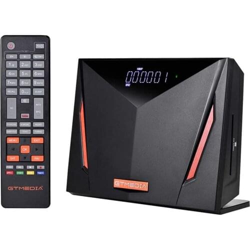 GTMEDIA V8 4K Ultra HD Digital Satellite Receiver, TV Sat Decoder DVB-S/S2/S2X+T/T2/Cable, Supports CA Smart Card