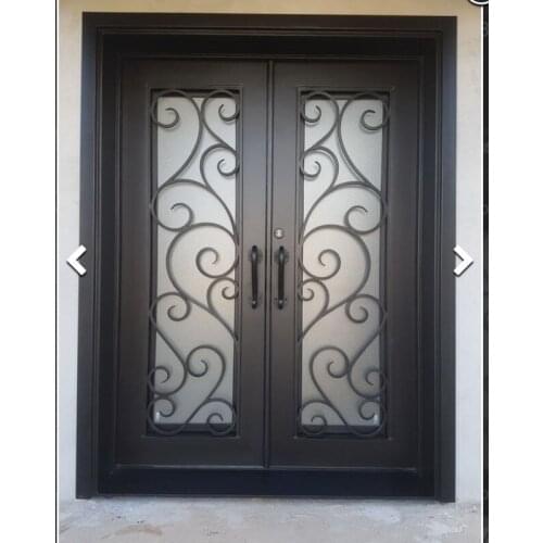Hench 100% steels metal iron patio entrance doors