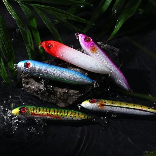 1pcs Topwater wobbler Fishing Lures 10cm 12g Pencil Bait Fishing Wobblers for fish Crankbait pesca carp bait fishing tackle