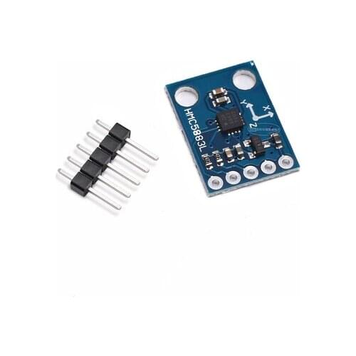 GY-273 3V-5V HMC5883L Triple Axis Compass Magnetometer Sensor Module Three Axis Magnetic Field Module For Arduino