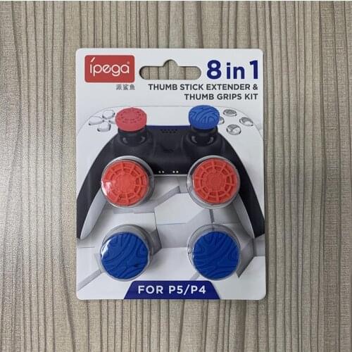 Game Controller Handle Rocker Mushroom Head Heightened Protective Cap for PS5/PS4 Game Accessories