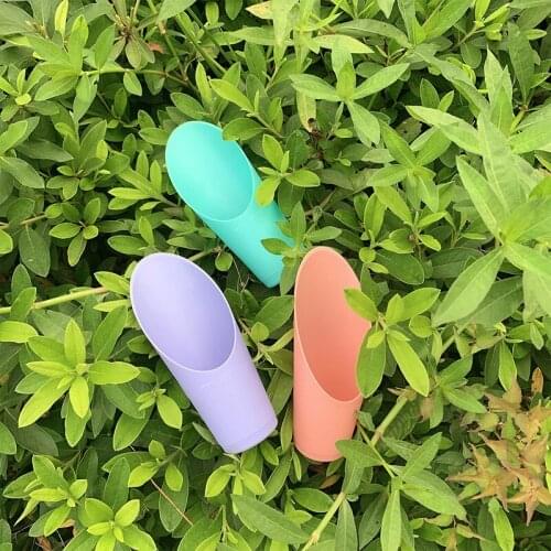 1PC Plastic Enduring Bucket Shovel Gardening Cultivation Bucket Potted Succulent Plant Soil Spade Plastic Cup Spade Garden Tools