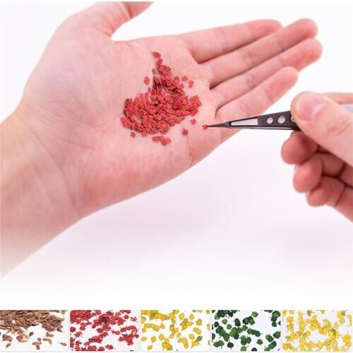 1/35 Scale Oak Birch Ginkgo Maple Leaf DIY Model Scene Decoration High Simulation Tree Leaves Foliage Pack