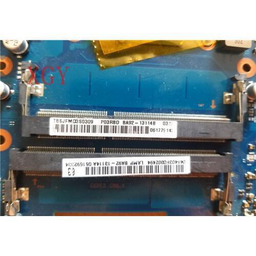 Laptop motherboard BA41-02206A for Samsung np300e5e motherboard ba92-13114b ba92-13114A SR0XF DDR3 100% test OK