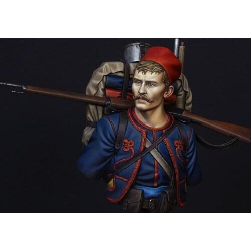 1/10 Resin Model Building Kit Bust infantry soldiers