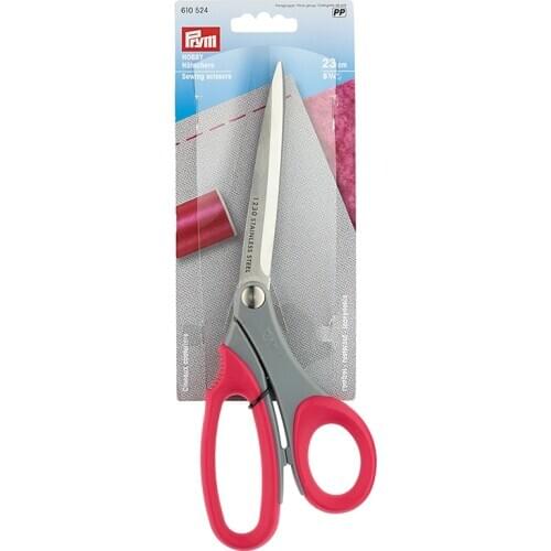 Germany Prym Tailor Scissors 23cm 8¾” Rose Red 610524