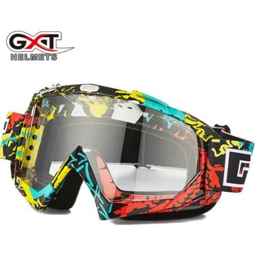 GXT Ski Snowboard Glasses Sun Protection Motorcycle Riding Goggles Motocross Off-Road Dirt Bike Downhill Racing Eyewear